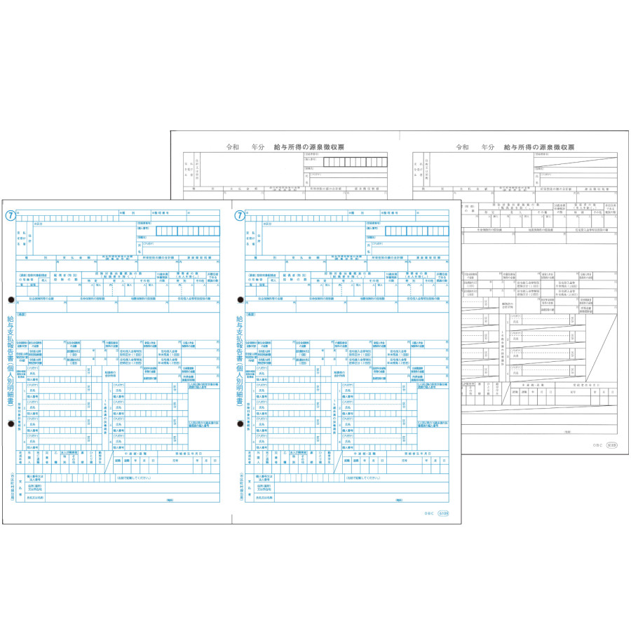 09-SP6109-A24 単票源泉徴収票(令和6年分)