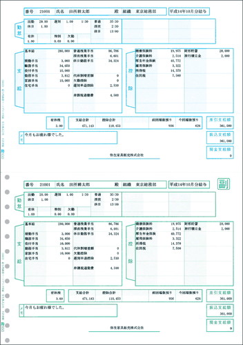 弥生 200029 大入給与ページプリンター用紙 1000枚