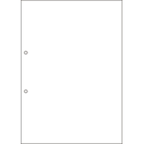 BPC2001 マルチプリンタ帳票 A4ノーカーボン白紙2穴【販売終了】