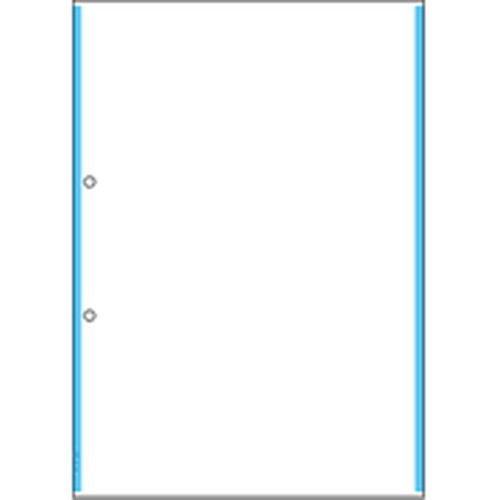 BPC2200 マルチプリンタ帳票A4ノーカーボンブルーライン2穴【販売終了】