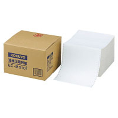 EC-M5101 連続伝票用紙白紙 10×11 2000枚