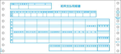 GB410 給与支払明細【販売終了】