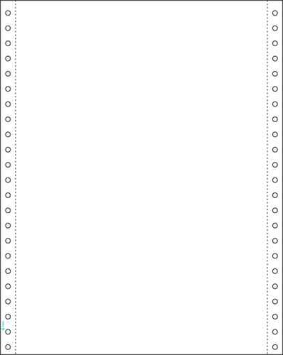 GB985-2P ストックフォーム A4タテ2P 白紙 250枚入り