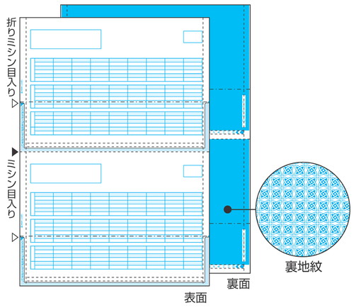 OP1172T 給与明細書密封式(100シート入り)【販売終了】