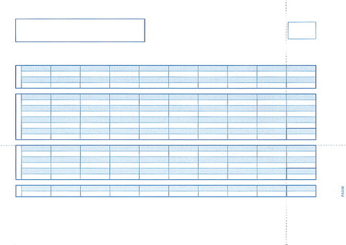 PCA PA1116F 給与明細書単票C B5版1人 500枚【販売終了】