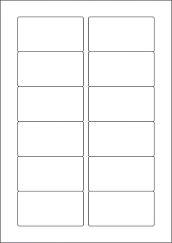 PCA PA1332F タックシール 200枚【販売終了】