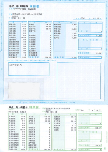 ソリマチ SR2111 給与・賞与明細書(封筒型)100枚入【販売終了】