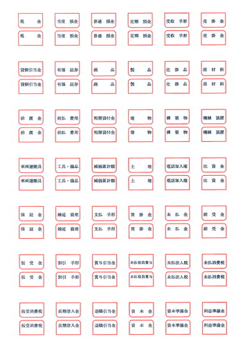 ソリマチ SR501 元帳用インデックスラベル(赤) 20枚